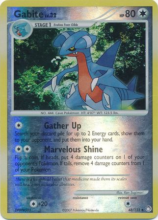 Gabite - 48/123 - Uncommon - Reverse Holo available at 401 Games Canada