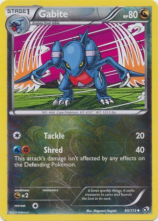 Gabite - 95/113 - Uncommon - Reverse Holo available at 401 Games Canada