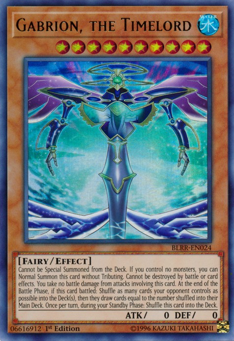 Gabrion, the Timelord - BLRR-EN024 - Ultra Rare - 1st Edition available at 401 Games Canada