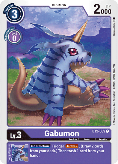 Gabumon - BT2-069 - Common available at 401 Games Canada