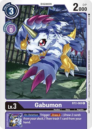 gabumon card digimon world 3 401 Games Canada - Gabumon - BT2-069