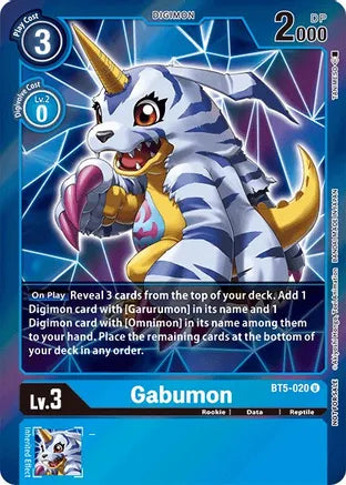 Gabumon - BT5-020 - (Event Pack 2 Alternate Art) available at 401 Games Canada