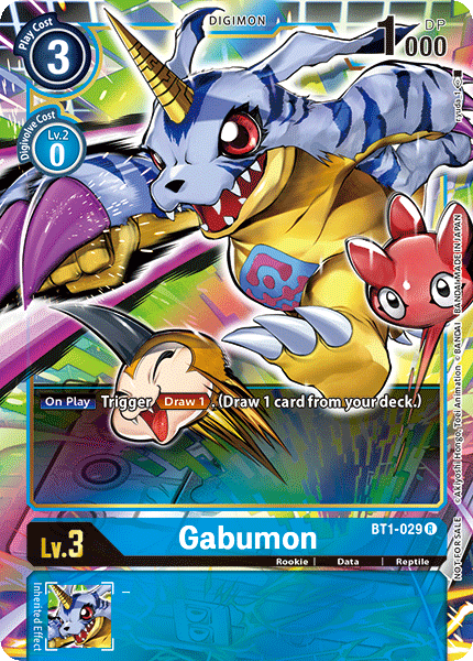 Gabumon (Dash Pack Alternate Art) - BT1-029 - Promo available at 401 Games Canada