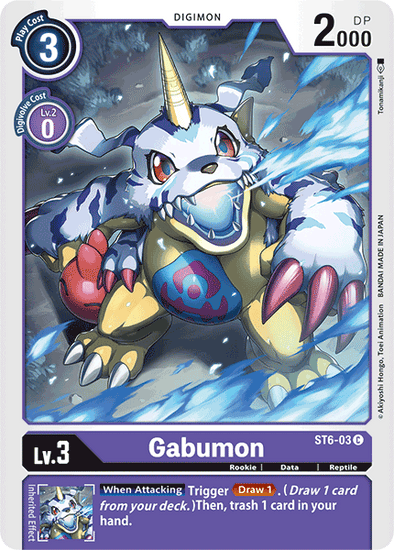 Gabumon - ST6-03 - Common available at 401 Games Canada