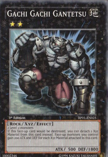 Gachi Gachi Gantetsu - BP01-EN025 - Starfoil Rare - 1st Edition available at 401 Games Canada