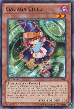 Gagaga Child - YS13-EN006 - Common - 1st Edition available at 401 Games Canada