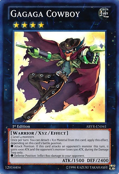 Gagaga Cowboy - ABYR-EN041 - Super Rare - 1st Edition available at 401 Games Canada