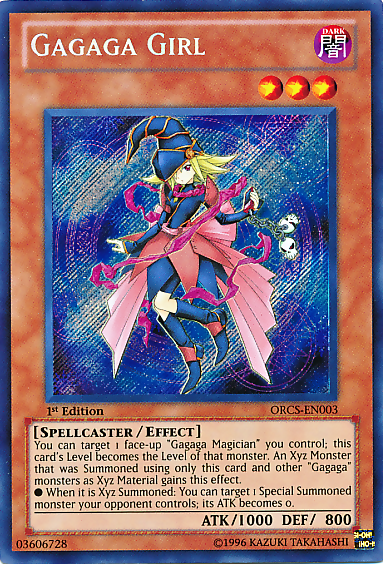 Gagaga Girl - ORCS-EN003 - Secret Rare - 1st Edition available at 401 Games Canada