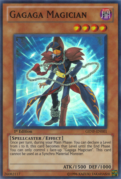 Gagaga Magician - GENF-EN001 - Super Rare - 1st Edition available at 401 Games Canada