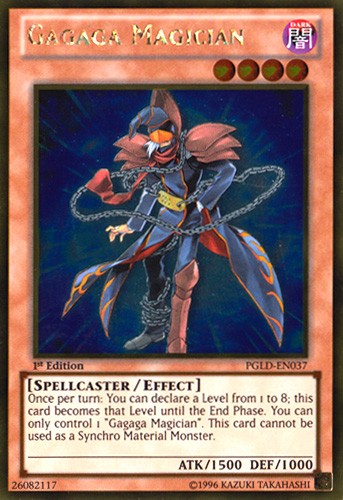 Gagaga Magician - PGLD-EN037 - Gold Rare - 1st Edition available at 401 Games Canada