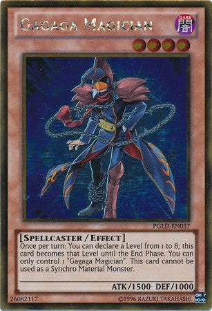 Gagaga Magician - PGLD-EN037 - Gold Rare - Unlimited available at 401 Games Canada