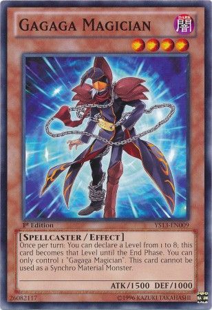 Gagaga Magician - YS13-EN009 - Common - 1st Edition available at 401 Games Canada