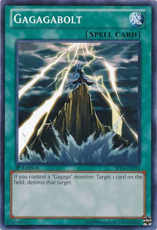 Gagagabolt - SP14-EN033 - Starfoil Rare - 1st Edition available at 401 Games Canada