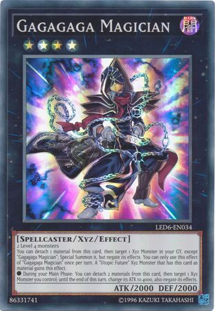 Gagagaga Magician - LED6-EN034 - Super Rare - Unlimited available at 401 Games Canada