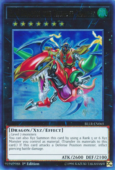 Gaia Dragon, the Thunder Charger - BLLR-EN065 - Ultra Rare - 1st Edition available at 401 Games Canada