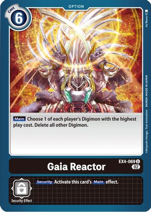 Gaia Reactor - EX4-069 - Uncommon available at 401 Games Canada