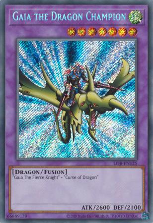 Gaia the Dragon Champion - LOB-EN125 - Secret Rare - Unlimited Worldwide available at 401 Games Canada