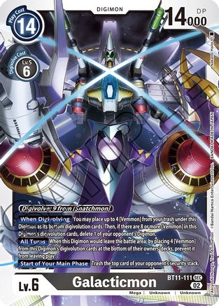 Galacticmon - BT11-111 - Secret Rare available at 401 Games Canada