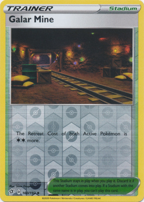 Galar Mine - 160/192 - Uncommon - Reverse Holo available at 401 Games Canada