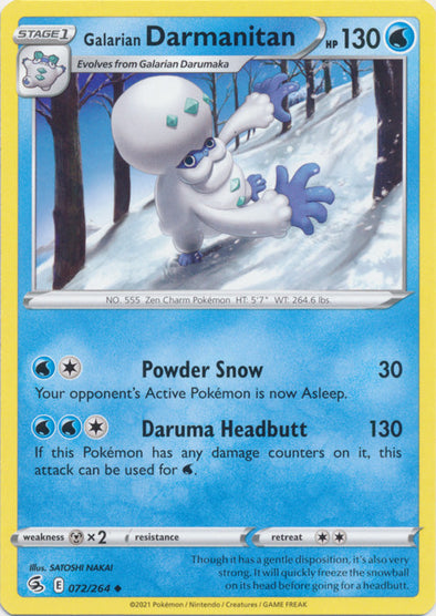 Galarian Darmanitan - 072/264 - Uncommon available at 401 Games Canada