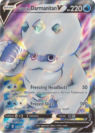 Galarian Darmanitan V - 169/185 - Full Art Ultra Rare available at 401 Games Canada