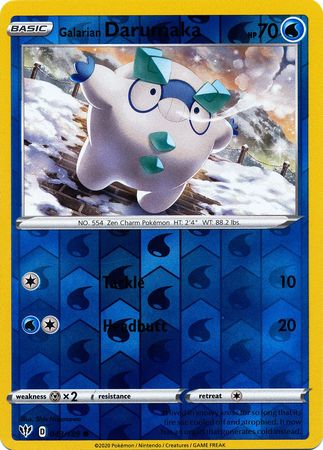 Galarian Darumaka - 043/189 - Common - Reverse Holo available at 401 Games Canada