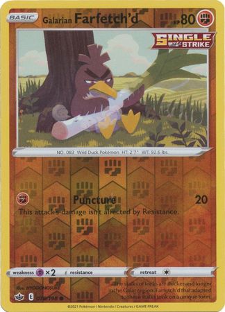 Galarian Farfetch'd - 078/198 - Common - Reverse Holo available at 401 Games Canada