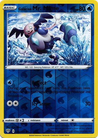 Galarian Mr. Mime - 035/189 - Common - Reverse Holo available at 401 Games Canada
