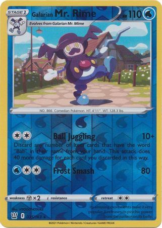 Galarian Mr. Rime - 035/163 - Rare - Reverse Holo available at 401 Games Canada