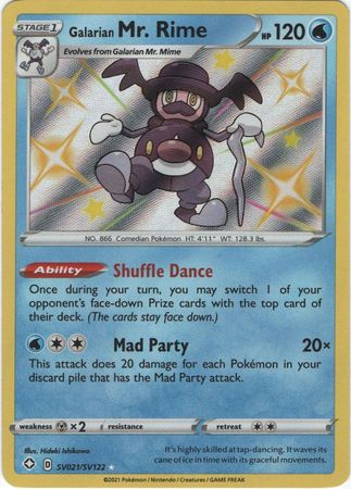 401 Games Canada - Galarian Mr. Rime - SV021/SV122