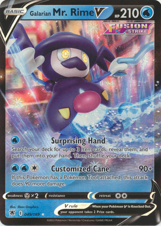 Galarian Mr. Rime V - 049/189 - Ultra Rare available at 401 Games Canada