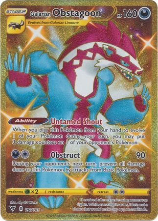 Galarian Obstagoon - 198/185 - Secret Rare available at 401 Games Canada