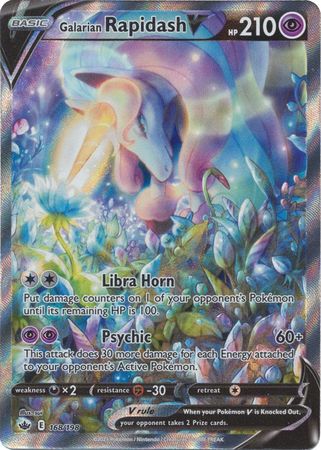 Galarian Rapidash V - 168/198 - Alternate Art Ultra Rare available at 401 Games Canada