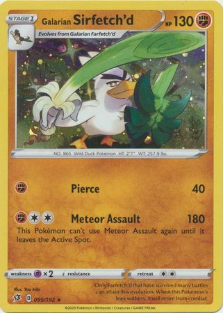 Galarian Sirfetch'd - 095/192 - Alternate Holo - Promo available at 401 Games Canada