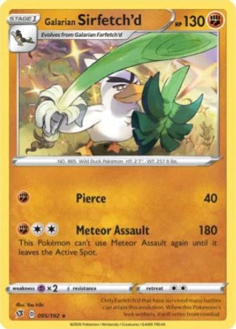 Galarian Sirfetch'd - 095/192 - Rare - Theme Deck Exclusive available at 401 Games Canada