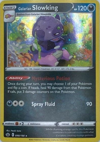 Galarian Slowking - 098/198 - Alternate Holo - Promo available at 401 Games Canada