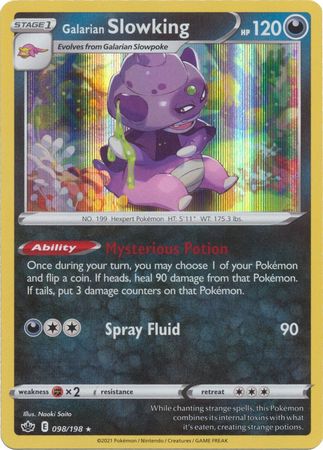 401 Games Canada - Galarian Slowking - 098/198 - Holo Rare 401 Games Canada - Galarian Slowking - 098/198 - Holo Rare