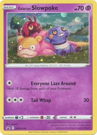 Galarian Slowpoke - SWSH126 - Holo Promo available at 401 Games Canada