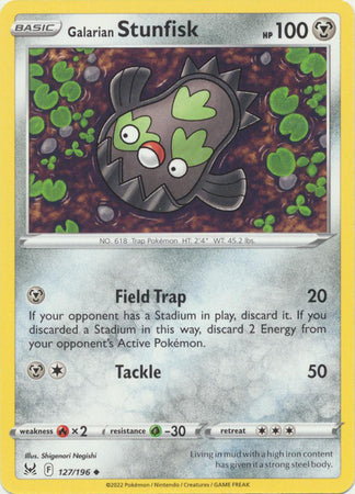 Galarian Stunfisk - 127/196 - Uncommon available at 401 Games Canada