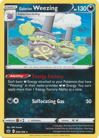 Galarian Weezing - 096/198 - Rare available at 401 Games Canada