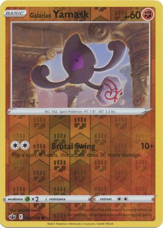 Galarian Yamask - 082/198 - Common - Reverse Holo available at 401 Games Canada