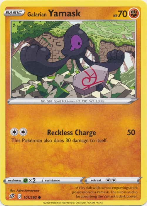 Galarian Yamask - 101/192 - Common available at 401 Games Canada
