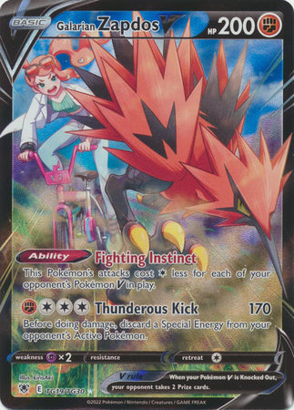 Galarian Zapdos V - TG19/TG30 - Ultra Rare available at 401 Games Canada