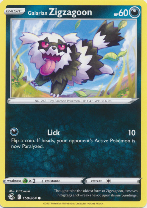 Galarian Zigzagoon - 159/264 - Common available at 401 Games Canada