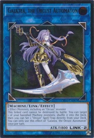 Galatea, the Orcust Automaton - OP10-EN003 - Ultimate Rare available at 401 Games Canada