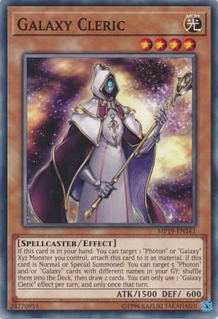 Galaxy Cleric - MP19-EN161 - Common - Unlimited available at 401 Games Canada