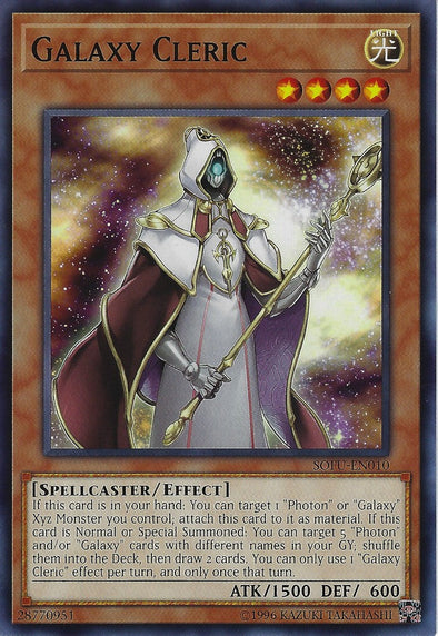 Galaxy Cleric - SOFU-EN010 - Common - Unlimited available at 401 Games Canada