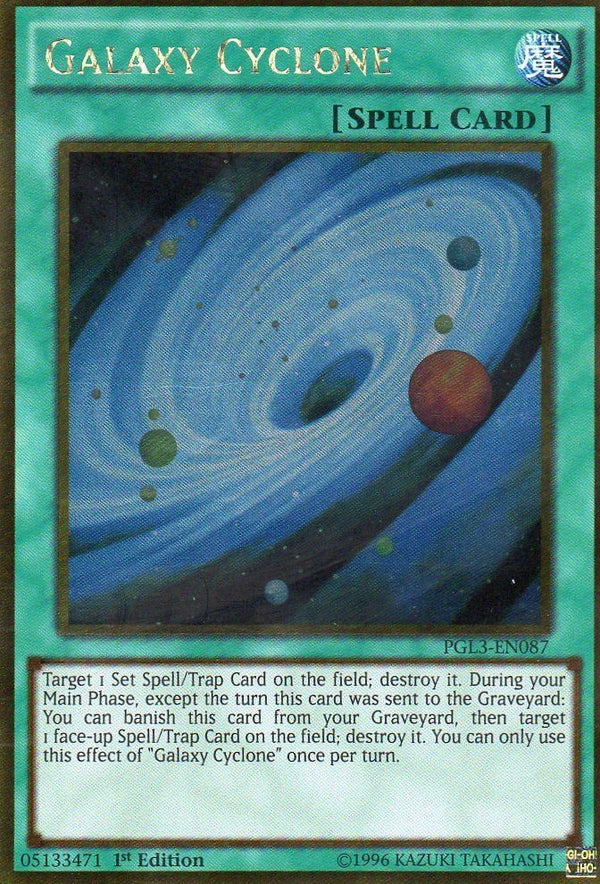 Galaxy Cyclone - PGL3-EN087 - Gold Rare - 1st Edition available at 401 Games Canada