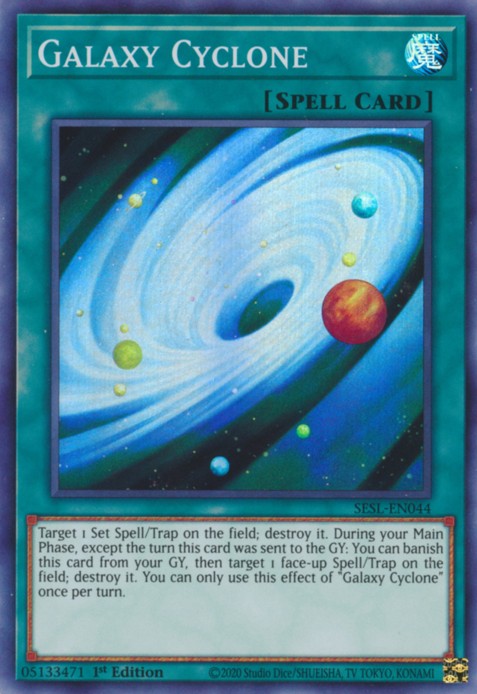 Galaxy Cyclone - SESL-EN044 - Super Rare - 1st Edition available at 401 Games Canada