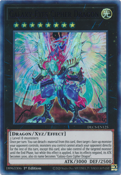 Galaxy-Eyes Cipher Dragon (Purple) - DLCS-EN125 - Ultra Rare - 1st Edition available at 401 Games Canada